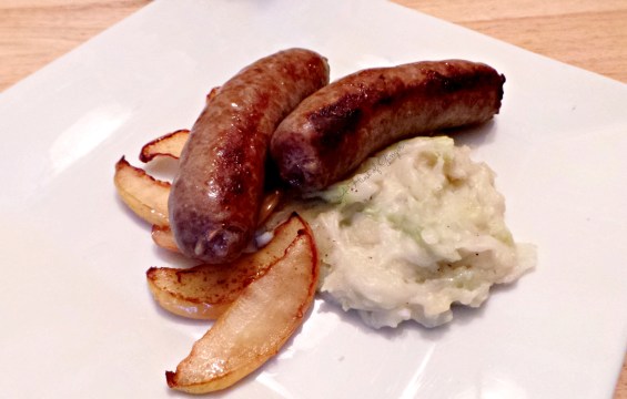 Pork Sausage with Colcannon and Sauteed Apples.jpg