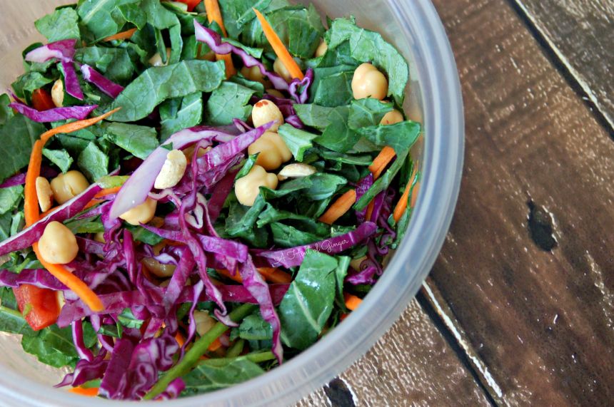 Bring Your Lunch to Work - Kale Power Salad