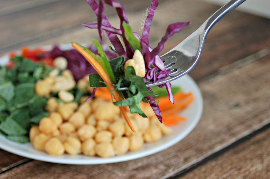 On a Fork - Kale Power Salad