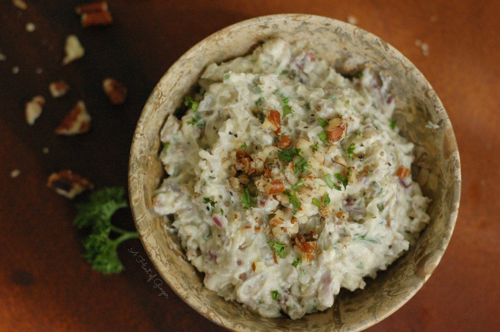 Blue Cheese & Pecan Spread A Hint of Ginger